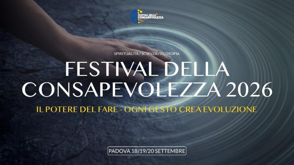 festival della consapevolezza 2026